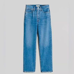 Madewell Perfect Vintage Straight Jean in Earlwood Wash size 27